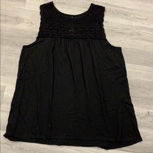 Loft cotton/knit tank top